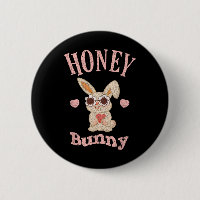 Honey Bunny Retro Pâques mignonne Rabbit Femmes Fi
