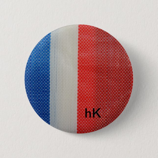 Badge Rond 5 Cm Hong Kong, il est… (Devant)