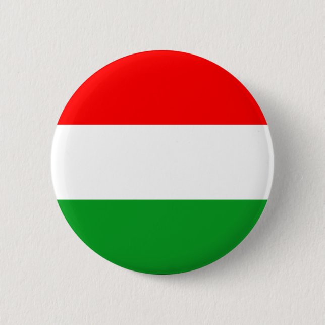 Badge Rond 5 Cm Hongrie (Devant)