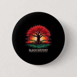 Badge Rond 5 Cm Honorer le passé inspirant les hommes femmes noirs