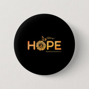 Badge Rond 5 Cm Hope Butterfly Multiple Sclerosis Cadeaux de sensi
