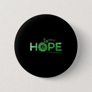 Badge Rond 5 Cm Hope Papillons-papillons Liver les dons de sensibi