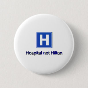 Badge Rond 5 Cm Hôpital