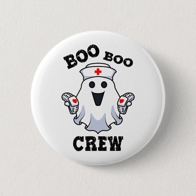 Badge Rond 5 Cm Hôpital Médicale Ghost (Devant)