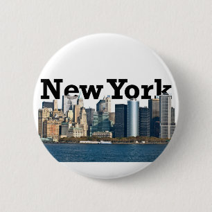 Badge Rond 5 Cm Horizon de New York