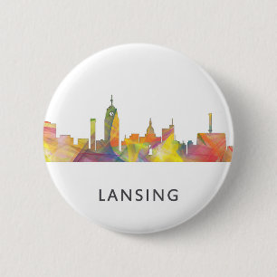 BADGE ROND 5 CM HORIZON WB1 DE LANSING, MICHIGAN -