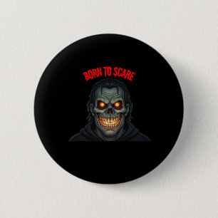 Badge Rond 5 Cm Horreur d'Halloween