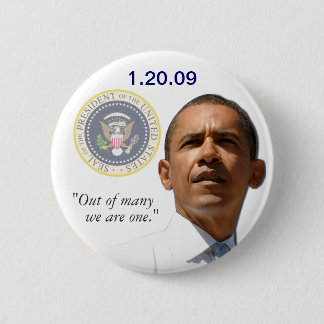 Badge Rond 5 Cm Hors de beaucoup nous avons un ans - le Président