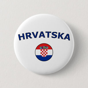 Badge Rond 5 Cm Hrvatska