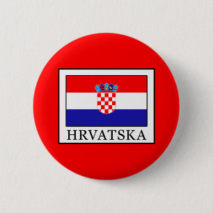 Badge Rond 5 Cm Hrvatska
