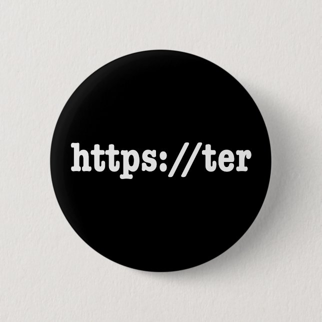 Badge Rond 5 Cm https://ter / code html (Devant)