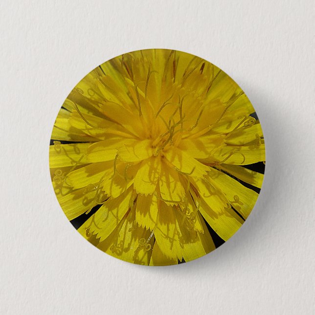 Badge Rond 5 Cm Hübsche Löwenzahnblüte (Devant)
