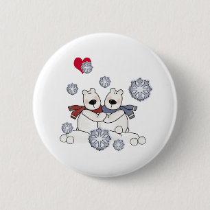 Badge Rond 5 Cm Huile d'ours polaire