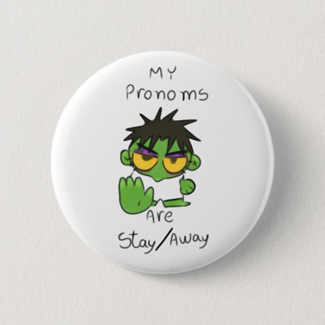 Badge Rond 5 Cm Humeur d'introverti cool (Devant)
