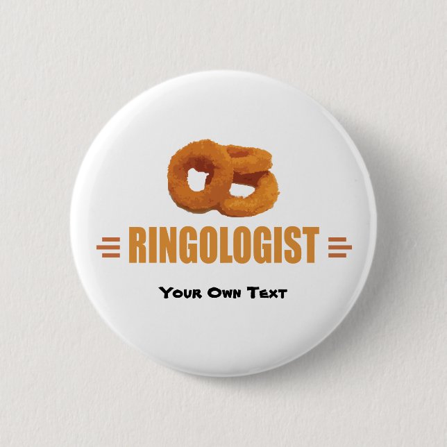 Badge Rond 5 Cm Humorous Onion Ring Title (Devant)