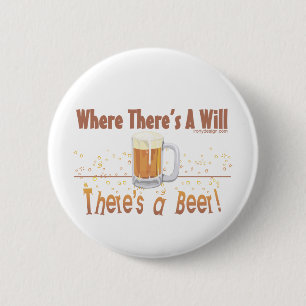 Badge Rond 5 Cm Humour de bière