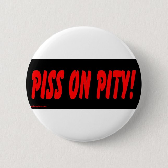Badge Rond 5 Cm humour de ganse (Devant)