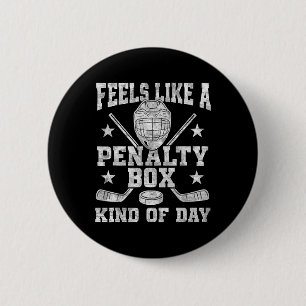 Badge Rond 5 Cm Humour de hockey drôle Blagues de hockey Papa de h