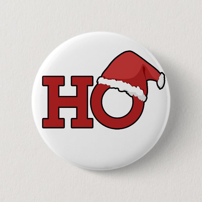 Badge Rond 5 Cm Humour de Noël amusant (Devant)