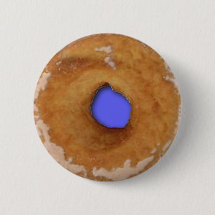Badge Rond 5 Cm Humour DONUT
