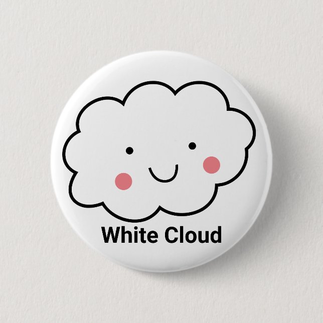 Badge Rond 5 Cm Humour White Cloud EMS 911 (Devant)