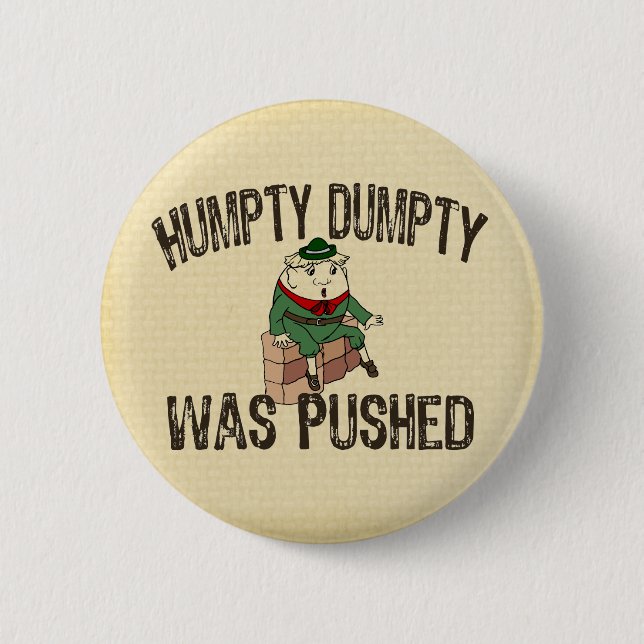 Badge Rond 5 Cm Humpty Dumpty (Devant)