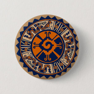 Badge Rond 5 Cm Hunab Ku maya