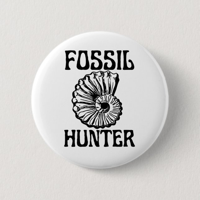 Badge Rond 5 Cm Hunter fossile (Devant)