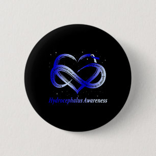 Badge Rond 5 Cm Hydrocéphalie Warrior Hydrocéphalie Survivant Awar