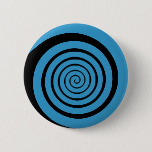 Badge Rond 5 Cm hypnotic spiral