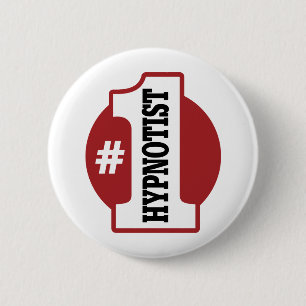 Badge Rond 5 Cm Hypnotiseur du numéro 1