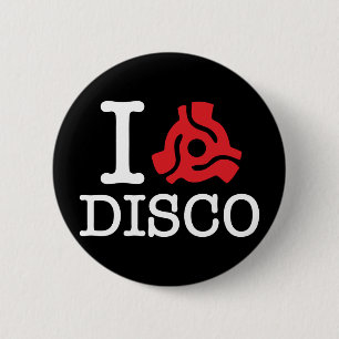 Badge Rond 5 Cm I 45 Adaptateur Disco