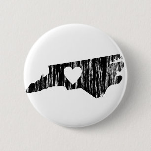 Badge Rond 5 Cm I amour grunge d'état d'ensemble de la Caroline d