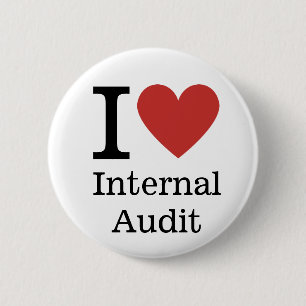 Badge Rond 5 Cm I ❤️ Audit interne pour les employés Épingles PERS