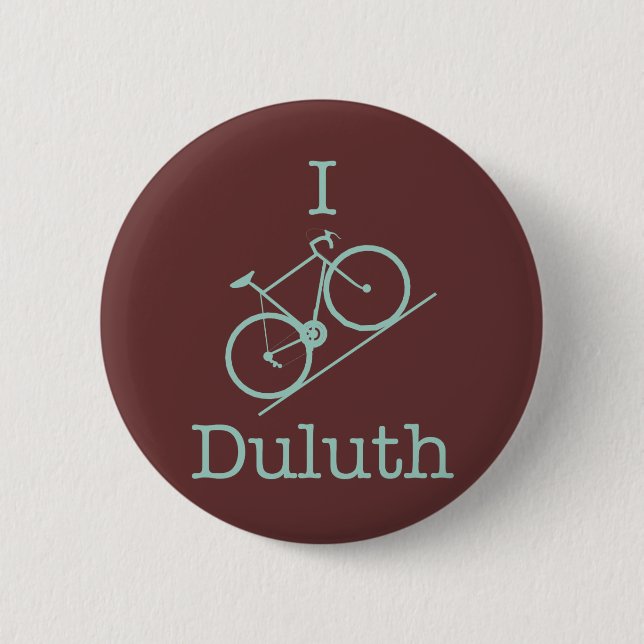 Badge Rond 5 Cm I Bike Duluth (Devant)