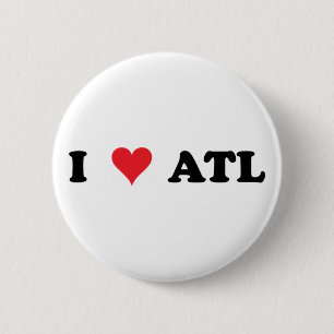 Badge Rond 5 Cm I bouton du coeur ATL
