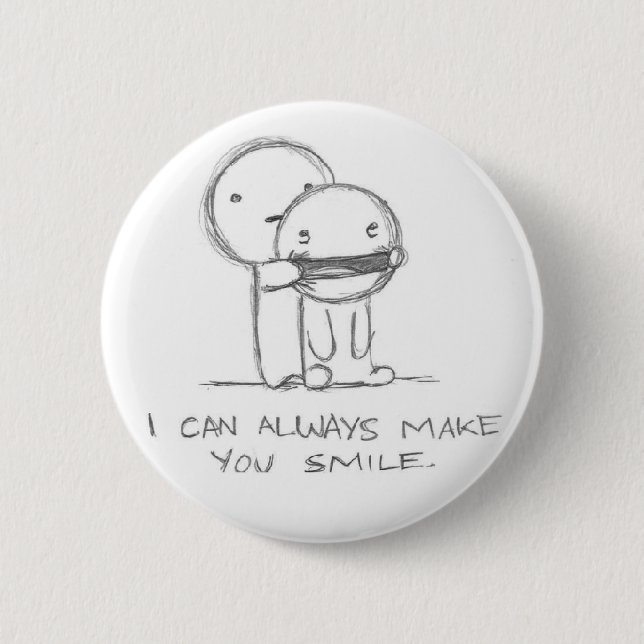 Badge Rond 5 Cm i_can_always_make_you_smile (Devant)