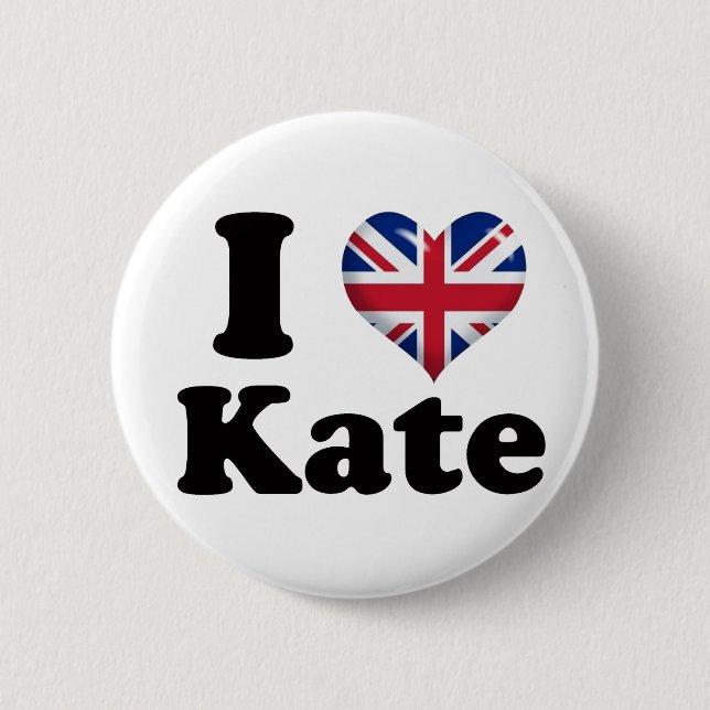 Badge Rond 5 Cm I coeur Kate (Devant)
