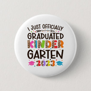 Badge Rond 5 Cm I Diplômé officiel de la maternelle 202