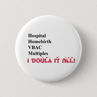 Badge Rond 5 Cm I Doula il !