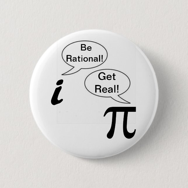 Badge Rond 5 Cm I et tarte (Devant)