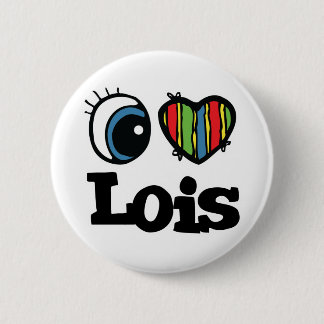 Badge Rond 5 Cm I Heart (Amour) Lois