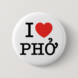 Badge Rond 5 Cm I Heart (Amour) Pho