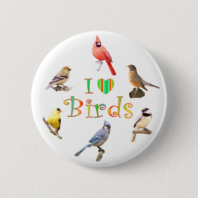 BADGE ROND 5 CM I INSÉPARABLES (Devant)