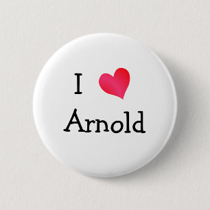 Badge Rond 5 Cm I Love Arnold