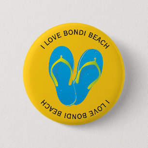 Badge Rond 5 Cm I Love Bondi Beach