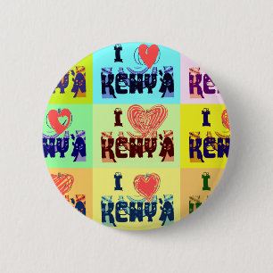Badge Rond 5 Cm I love Kenya.png