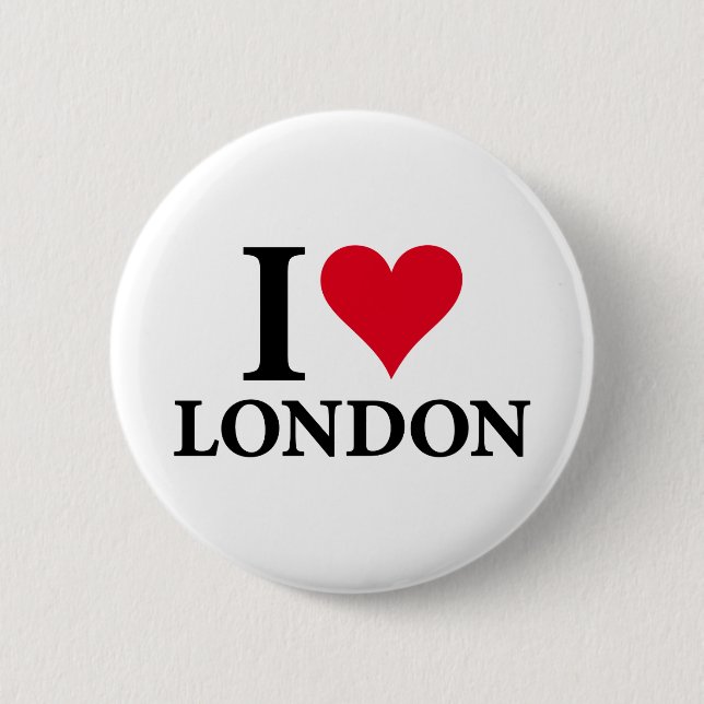 Badge Rond 5 Cm I LOVE LONDRES on white.png (Devant)