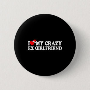 Badge Rond 5 Cm I Love My Crazy Ex Girlfriend Heart Love My Ex Gf