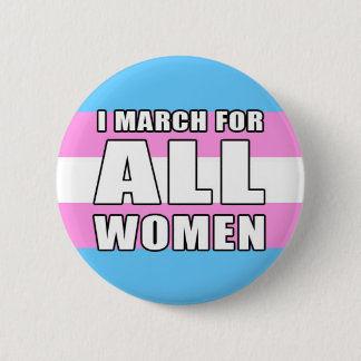 Badge Rond 5 Cm I mars pour toutes les femmes - inclusion